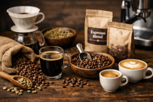 Was ist der Unterschied zwischen Single-Origin- und Blend-Kaffeebohnen?