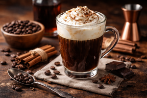 Kiss of Fire Kaffee Rezept: Warmer Kaffeecocktail mit Charakter