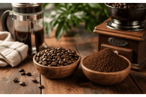 Was ist der Unterschied zwischen frisch gemahlenem Kaffee und vorgemahlenem Kaffee?