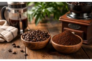 Was ist der Unterschied zwischen frisch gemahlenem Kaffee und vorgemahlenem Kaffee?
