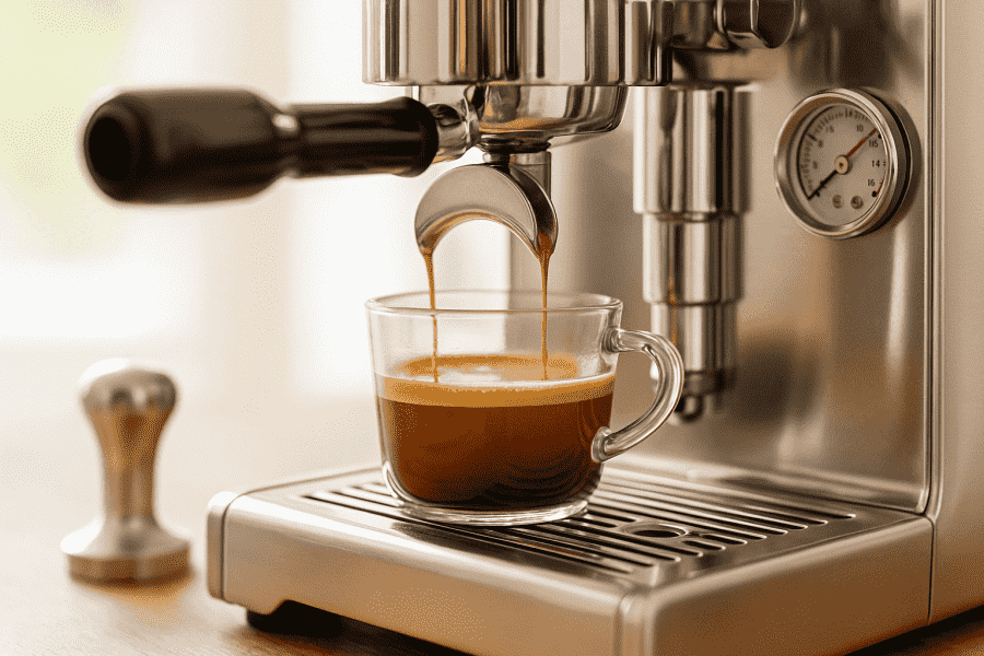 Wie stellen Sie Ihre Espressomaschine richtig ein