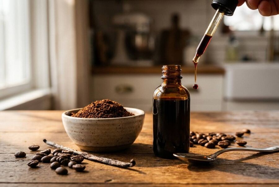 Kaffee-Extrakt selber machen? Sehen Sie sich dieses Rezept an!