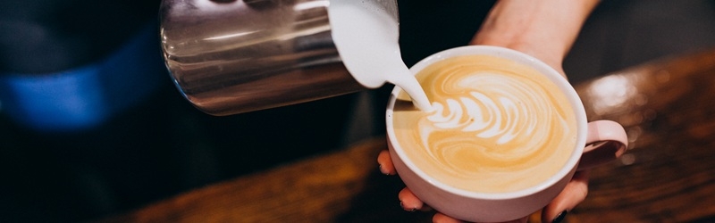 Milch für Cappuccino