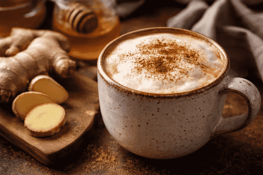 Cappuccino mit Ingwer: Kaffee mit extra Pfiff!