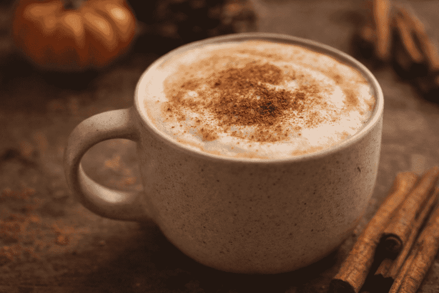 Pumpkin Spice Latte: ein würziges Herbstgetränk