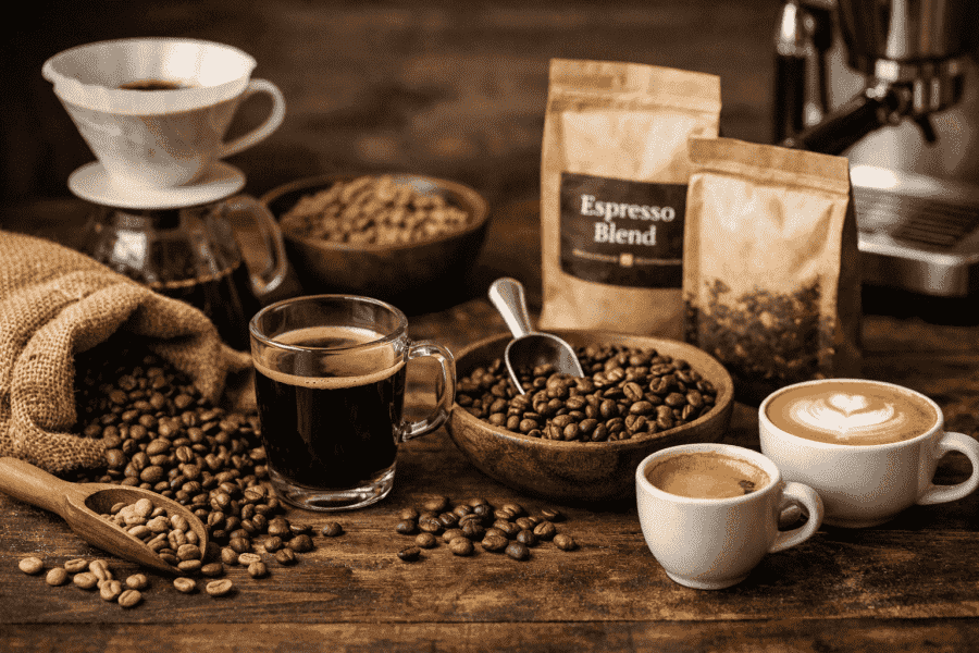 Was ist der Unterschied zwischen Single Origin und Blend Kaffeebohnen?