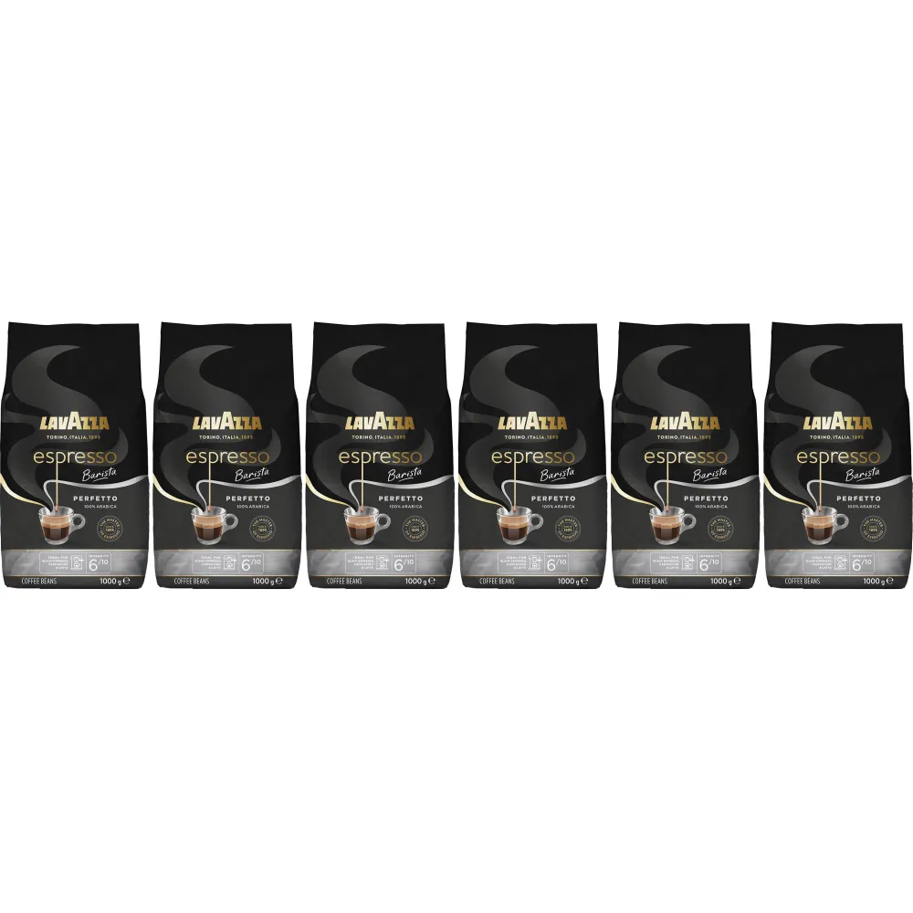 Lavazza Espresso Barista Perfetto - kaffeebohnen - 6 x 1 kilo