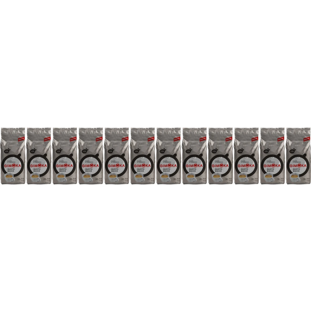 Gimoka Gusto Ricco - Kaffeebohnen - 12 x 1 Kilo