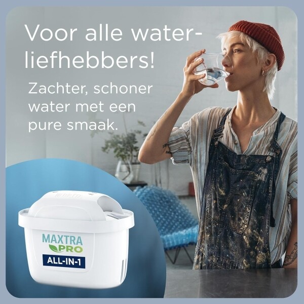 Brita - Glas mit Filterkartusche + 1 Maxtra Filterkartusche 1ST