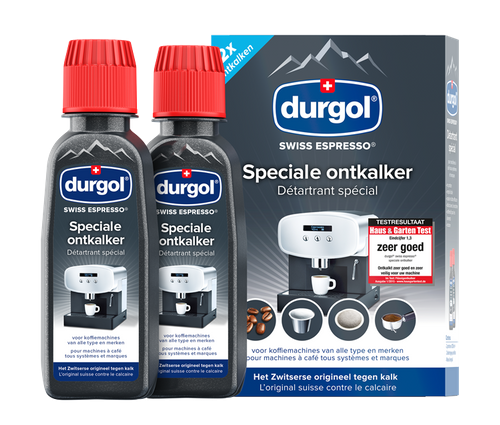 Durgol® Swiss Espresso - Spezial-Entkalker - 2 x 125ml