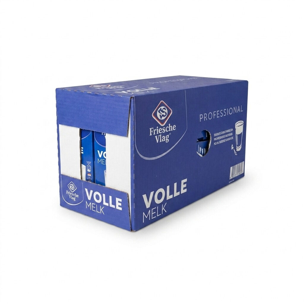 Friesche Vlag Lang Lekker Vollmilch - Karton 12 x 1 Liter