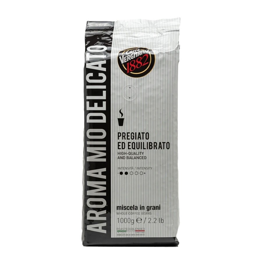 Caffe Vergnano 1882 aroma mio delicato - Kaffeebohnen - 1 Kilo