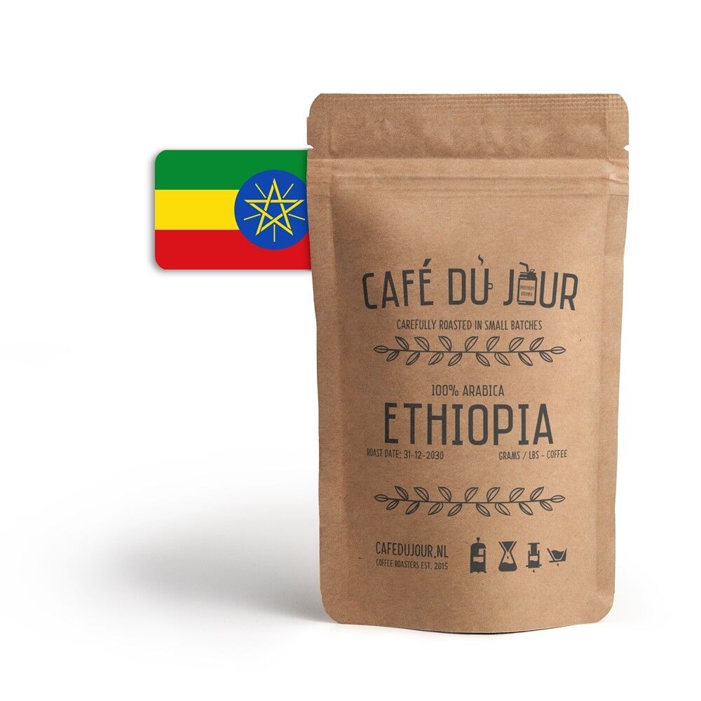 100 % Arabica aus Äthiopien - frisch geröstete Kaffeebohnen