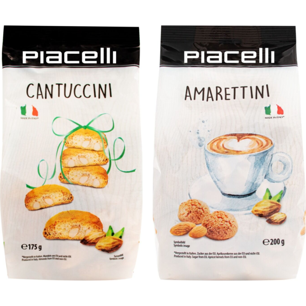 Italienisches Keks-Duo - Cantuccini & Amarettini