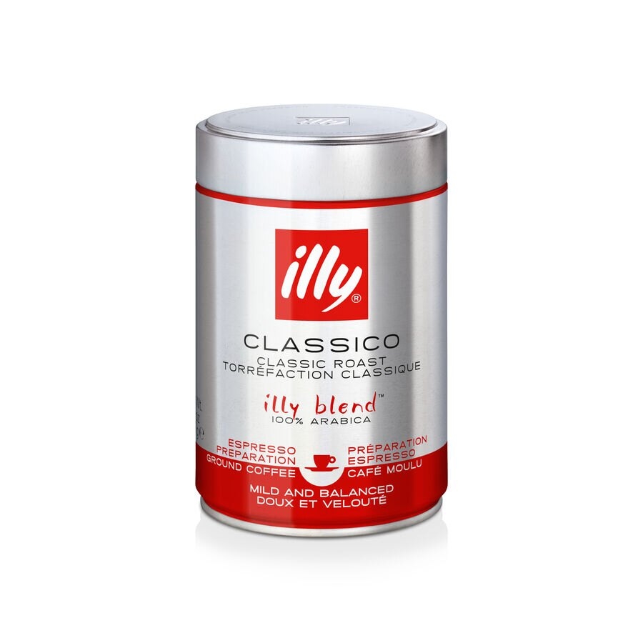 Illy Standard-Röstung (rot) 250 g gemahlener Kaffee