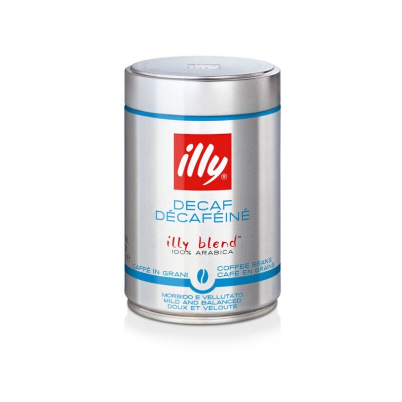 Illy Espresso Decaf entkoffeinierte Kaffeebohnen 250 Gramm
