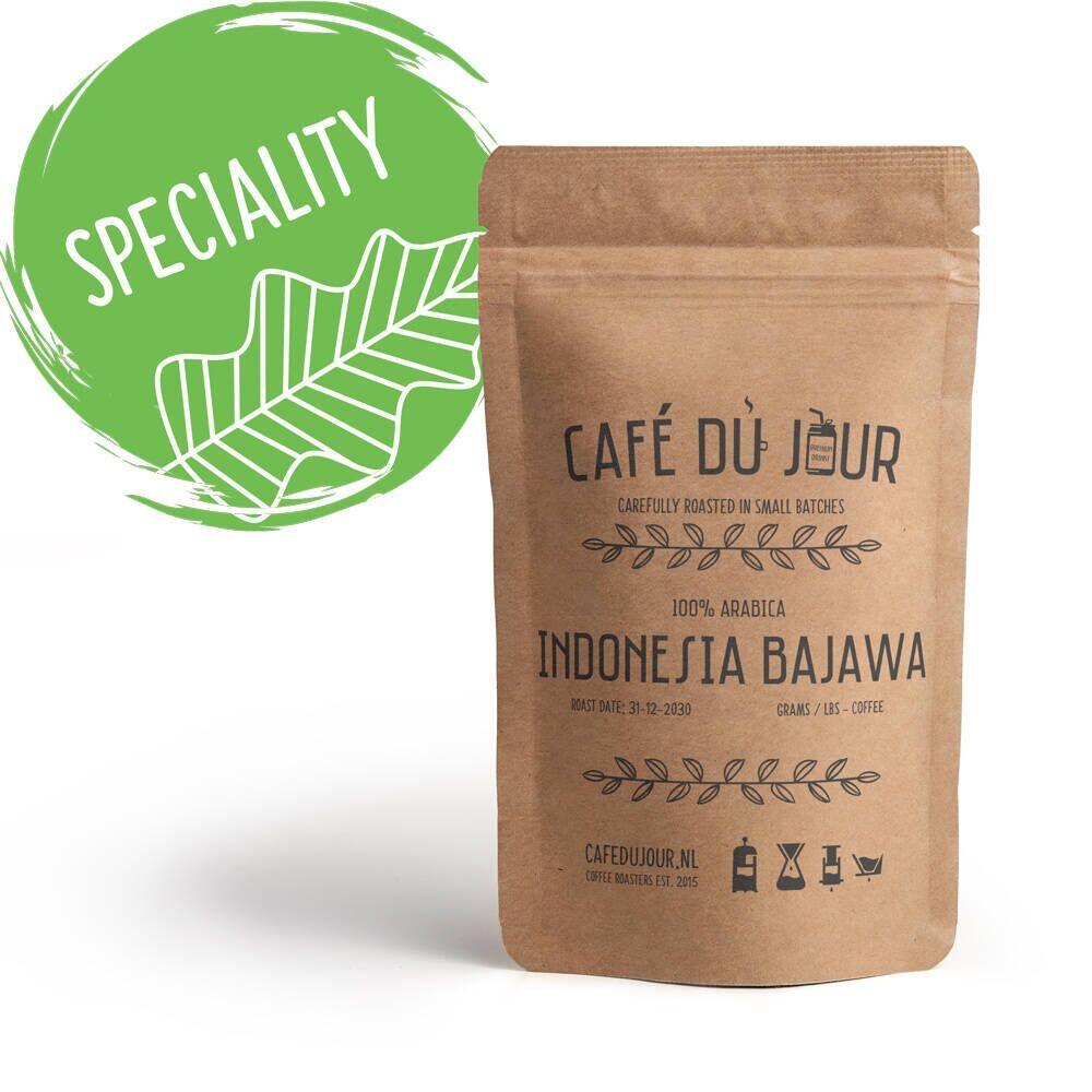 Café du Jour Spezialität 100 % Arabica Indonesien Bajawa
