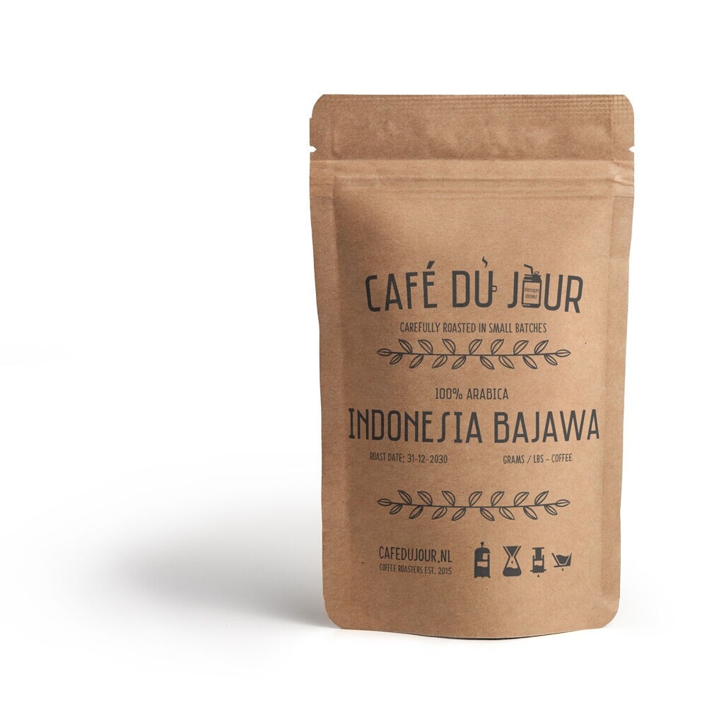 Café du Jour Spezialität 100% Arabica Indonesien Bajawa