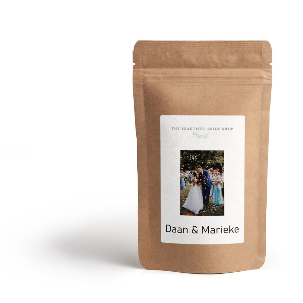 Kaffeebeutel mit Ihrem eigenen Etikett