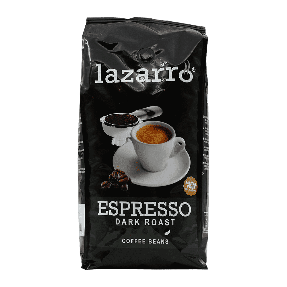 Lazarro Espresso dunkel geröstet - Kaffeebohnen - 1 Kilo