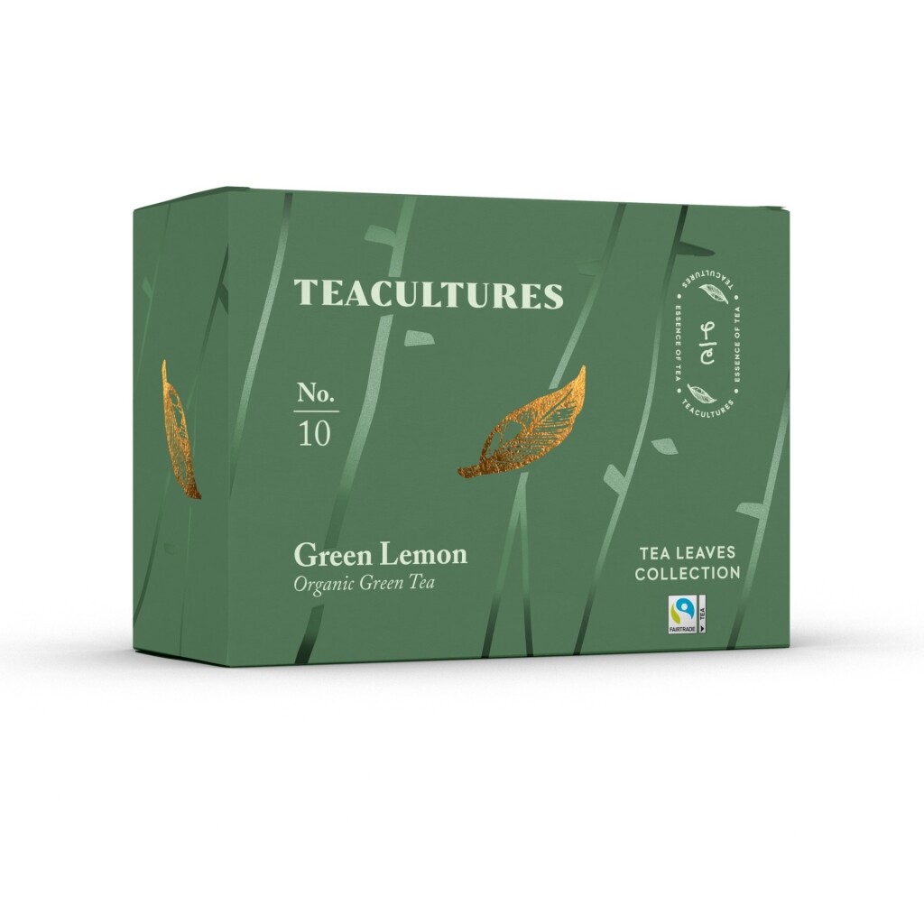 Tea Cultures - Grüner Zitrone - 25 Teebeutel