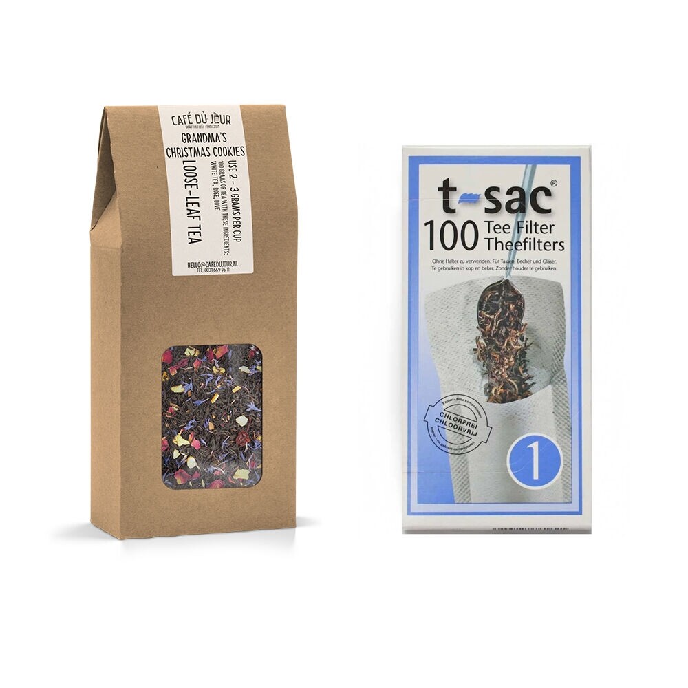 Omas Weihnachtsplätzchen – Tee-Bundle mit T-Sac Teefiltern