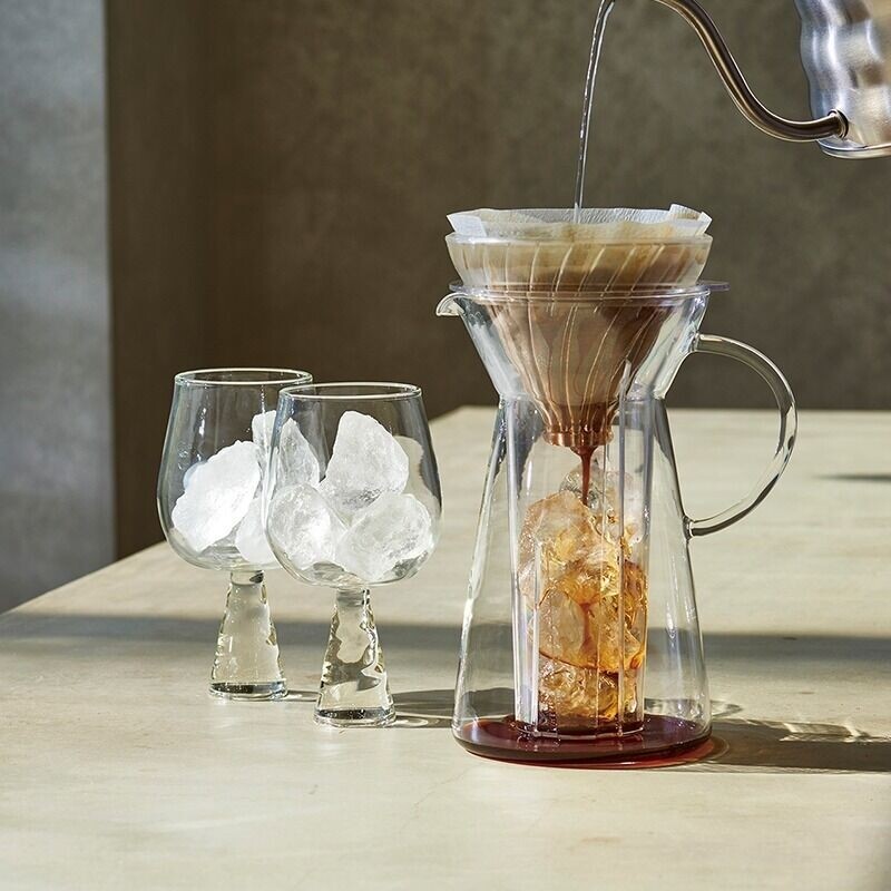 Hario V60 Iced Coffee Maker aus Glas