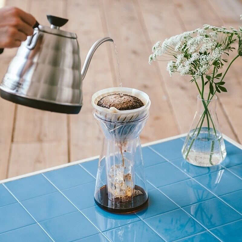 Hario V60 Iced Coffee Maker aus Glas