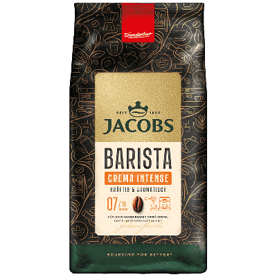 Jacobs Barista Crema Intense - Kaffeebohnen - 1 Kilo