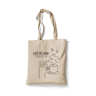 Café du Jour Totebag 2024 - 100% Baumwolle - 1 Stück