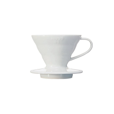 Hario V60 Tropfer - Porzellan weiß - Größe 01