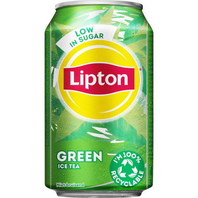 Lipton Eistee Grün 330 ml. / Tablett 24 Dosen (+ niederländisches Pfand)