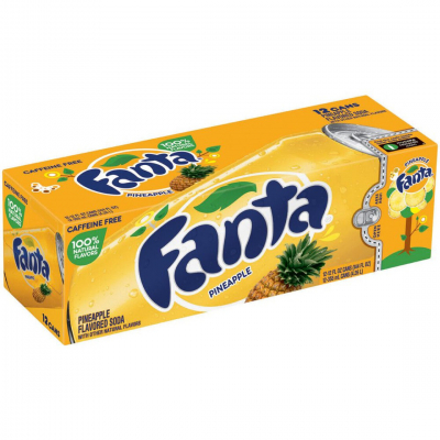 Fanta Ananas 355 ml. / Tablett 12 Dosen
