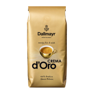 Dallmayr Crema d'Oro mild & fein - Kaffeebohnen - 1 Kilo