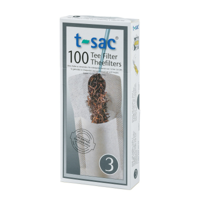 t-sac Teefilter Nr. 3 - für 100 x acht Tassen Tee