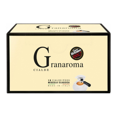 Caffè Vergnano ESE Servierkapseln - Granaroma - 18 Stück
