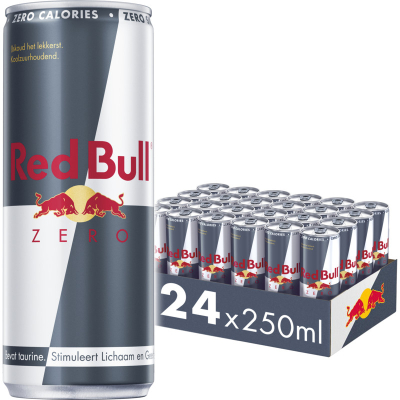 Red Bull Zero 250 ml. / Tablett 24 Dosen