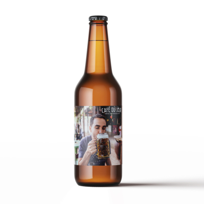 Personalisierte Flasche Bier - Besonderes Bier - Café du Jour Geschenke