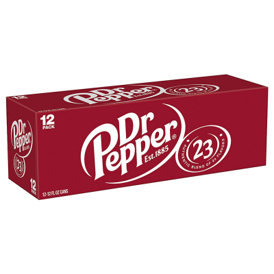Dr. Pepper (USA) 355 ml. / Tablett 12 Dosen