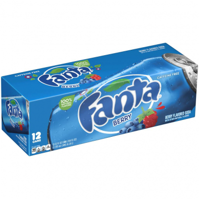 Fanta-Beere 355 ml. / Tablett 12 Dosen
