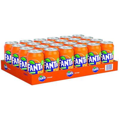 Fanta-Orange 330ml. / Tablett 24 Dosen