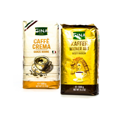 Gina Probierpaket - Kaffeebohnen - 2 x 1 Kilo