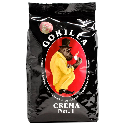 Gorilla Crema No.1 - Kaffeebohnen - 1 Kilo