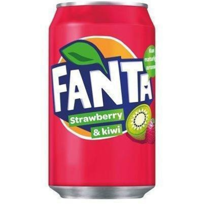 Fanta Erdbeer/Kiwi 330 ml. / Tray 24 Dosen (+ niederländisches Pfand)