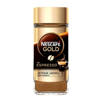 Nescafé Gold Espresso - löslicher Kaffee - 100 Gramm