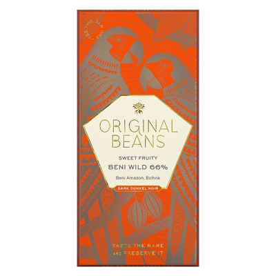 Original Bohnen - Beni Wild - 66% dunkle Schokolade