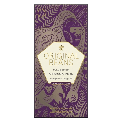 Original Beans - Virunga 70% - dunkle Schokolade