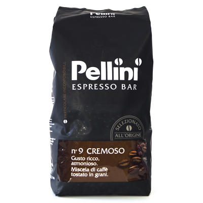 Pellini Espresso Bar Nr. 9 Cremoso - Kaffeebohnen - 1 Kilo