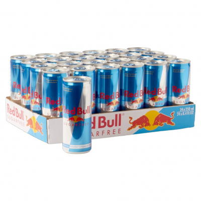 Red Bull Zuckerfrei 250ml. / Tablett 24 Dosen