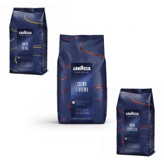 Lavazza Blue line Probierpackung- kaffeebohnen - 3 x 1 kilo